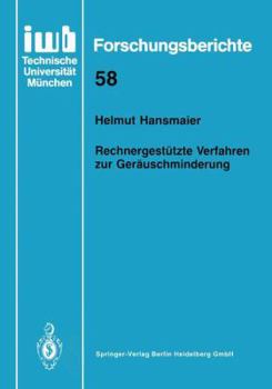 Paperback Rechnergestützte Verfahren Zur Geräuschminderung [German] Book