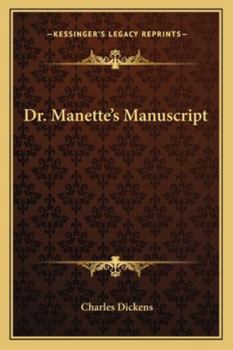 Paperback Dr. Manette's Manuscript Book