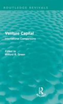 Hardcover Venture Capital (Routledge Revivals): International Comparions Book