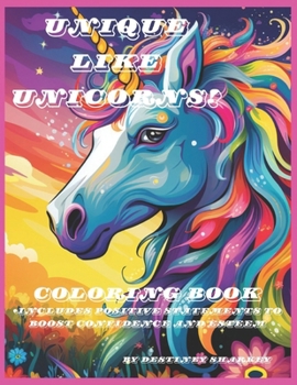 Paperback Unique like Unicorns! Coloring Book