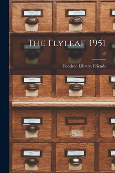 Paperback The Flyleaf, 1951; 1: 3 Book