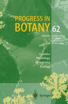 Hardcover Progress in Botany: Genetics Physiology Systematics Ecology Book