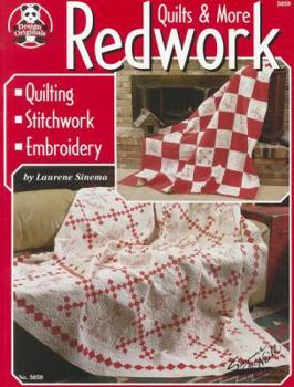 Paperback Redwork Quilts & More: Quilting Stitchwork Embroidery Book
