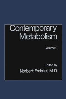 Paperback Contemporary Metabolism: Volume 2 Book