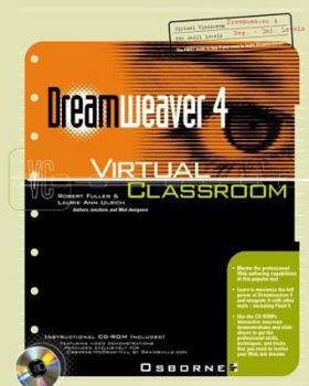 Paperback Dreamweaver 4 Virtual Classroom [With CDROM] Book