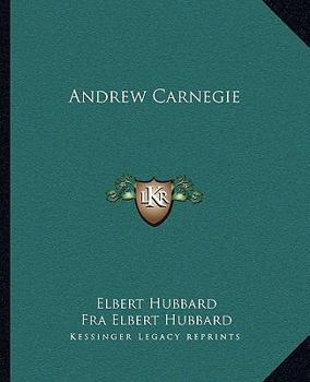 Paperback Andrew Carnegie Book