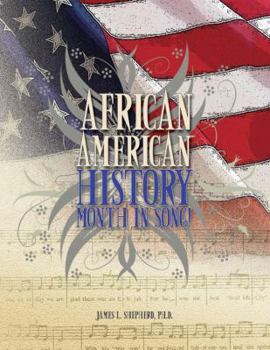 Paperback African American History Month in Song! Book