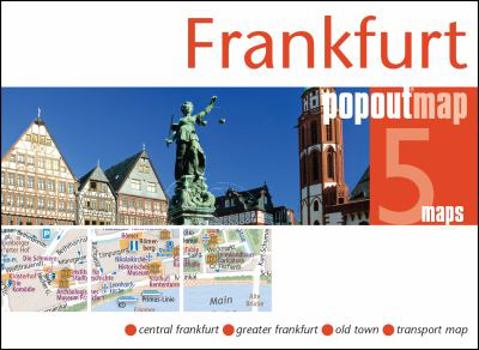 Map Frankfurt Popout Map Book