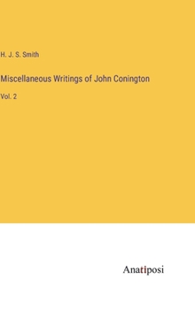 Hardcover Miscellaneous Writings of John Conington: Vol. 2 Book