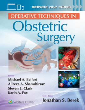 Hardcover Operative Techniques in Obstetric Surgery Book