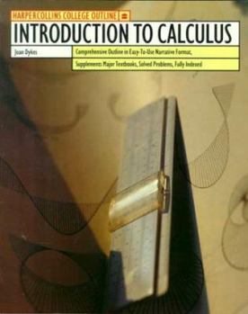Paperback HarperCollins College Outline Introduction to Calculus Book