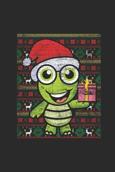 Ugly Christmas - Turtle: Graph Ruled Notebook – Journal for Ugly Christmas Gift And New Year Gift Idea