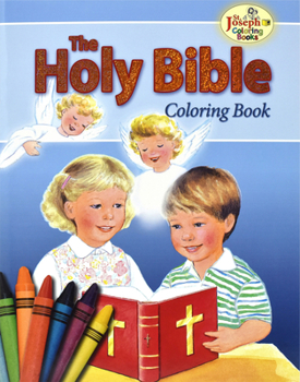 Paperback The Holy Bible Coloring Book