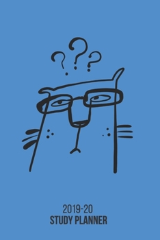 Confused Cat Study Planner - Sept 2019 to Aug 2020: Weekly Spread Revision Planner plus Month to a Page Diary - Ideal for cat lovers going to college, university or studying for exams