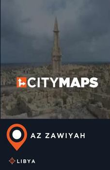 Paperback City Maps Az Zawiyah Libya Book