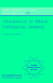 Paperback Introduction to Mobius Differential Geometry Book