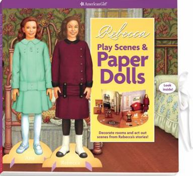 Hardcover Rebecca Play Scenes & Paper Dolls Book