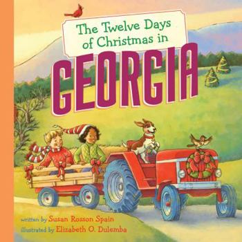 Hardcover The Twelve Days of Christmas in Georgia Book