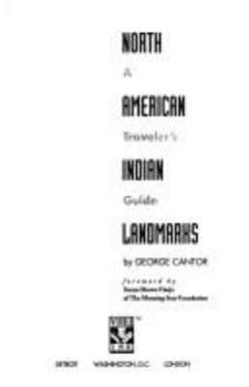 Paperback North American Indian Landmarks: A Traveler's Guide Book