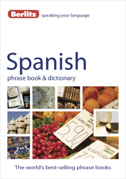 Paperback Berlitz Spanish Phrase Book & Dictionary Book