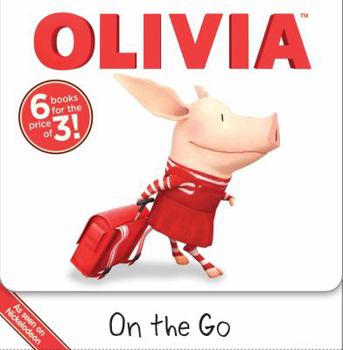 Paperback Olivia on the Go: Dinner with Olivia; Olivia and the Babies; Olivia and the School Carnival; Olivia Opens a Lemonade Stand; Olivia Cooks Book