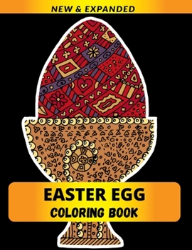 Paperback Easter Egg Coloring Book: Stress Relieving Designs for Adults and Kids Relaxation Book