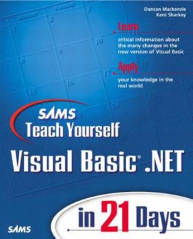 Paperback Sams Teach Yourself Visual Basic.Net in 21 Days Book