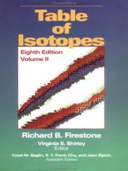 Hardcover Table of Isotopes Book