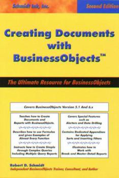 Paperback Creating Documents with BusinessObjects Book