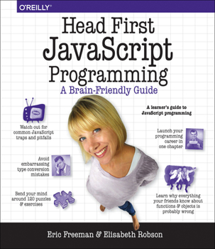 Paperback Head First JavaScript Programming: A Brain-Friendly Guide Book
