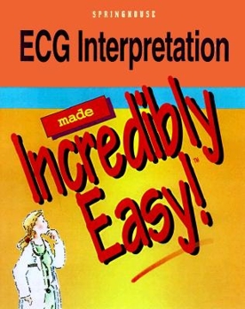 Paperback ECG Interpretation Made Incredibly Easy! Book