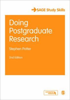 Paperback Doing Postgraduate Research [With CDROM] Book