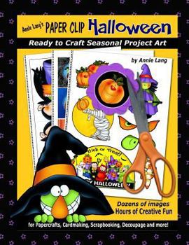Paperback Annie Lang's Paper Clip Halloween Book