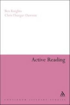 Paperback Active Reading: Transformative Writing in Literary Studies Book
