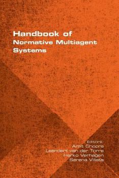 Paperback Handbook of Normative Multiagent Systems Book