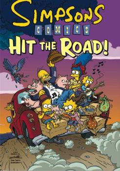 Paperback Simpsons Comics: Hit the Road! (Compiliation vol 85-90) Book