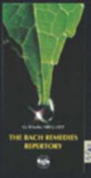 Paperback The Bach Remedies Repertory Book