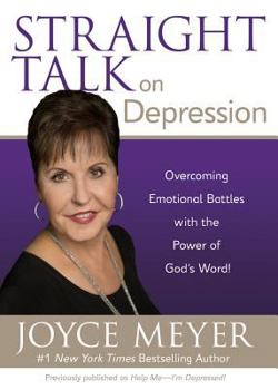 Paperback Straight Talk on Depression: Overcoming Emotional Battles with the Power of God's Word! Book