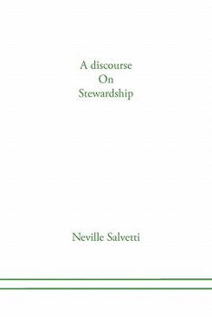 Paperback A discourse on Stewardship Book