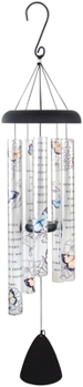 Carson 63089 Picturesque 38 with Butterfly Memorial Sonnet Chime, 38-inch Length