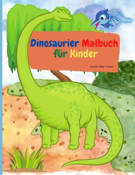 Paperback Dinosaurier-Malbuch für Kinder [German] Book