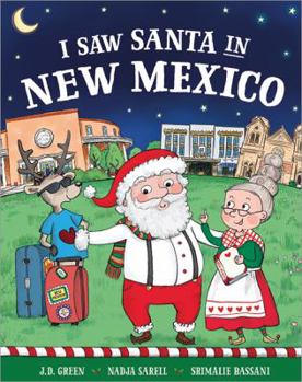 Hardcover I Saw Santa in New Mexico Book