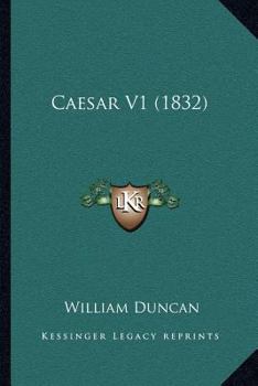 Paperback Caesar V1 (1832) Book
