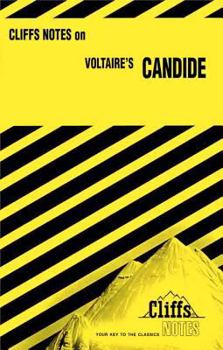 Paperback Cliffsnotes on Voltaire's Candide Book