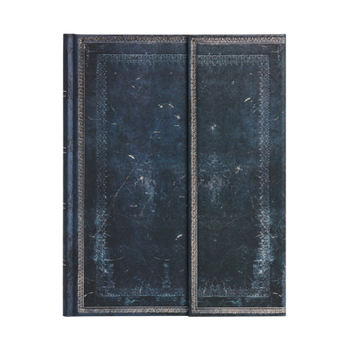 Diary Paperblanks Inkblot Old Leather Collection Hardcover Ultra Unlined Wrap Closure 144 Pg 120 GSM Book