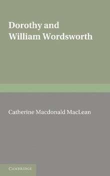 Paperback Dorothy and William Wordsworth Book