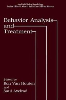Hardcover Behavior Analysis and Treatment Book