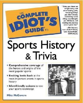 Paperback Complete Idiot's Guide to Sports History and Trivia Book