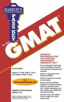 Paperback Pass Key to the GMAT Book