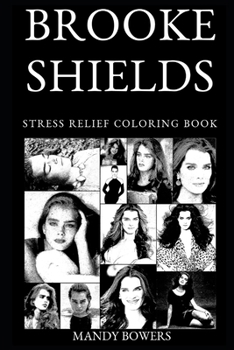 Brooke Shields Stress Relief Coloring Book